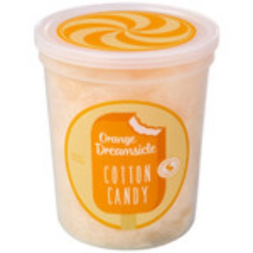 Image sur Barbe à papa Orange Dreamsicle