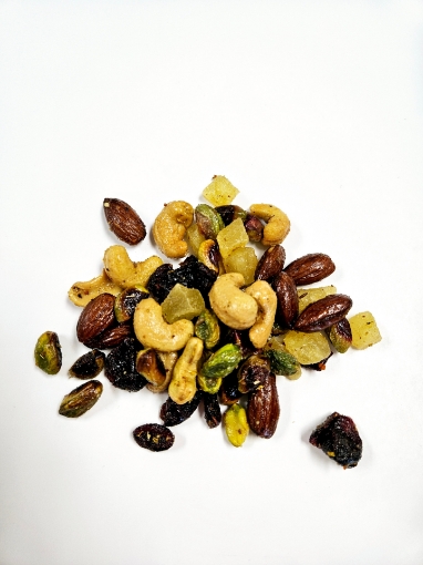 Image sur Mélange de noix et fruit apéro cari et piment