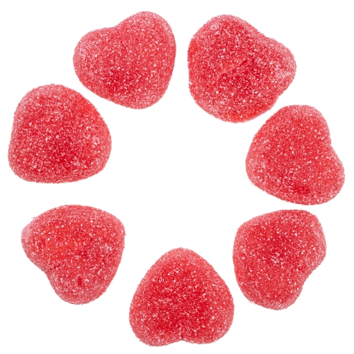 Image sur COEUR SUR À LA FRAISE