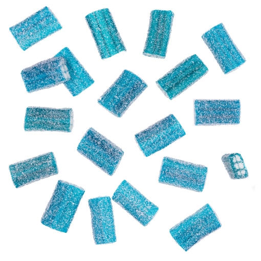 Picture of Sour Blue Raspberry Bricks