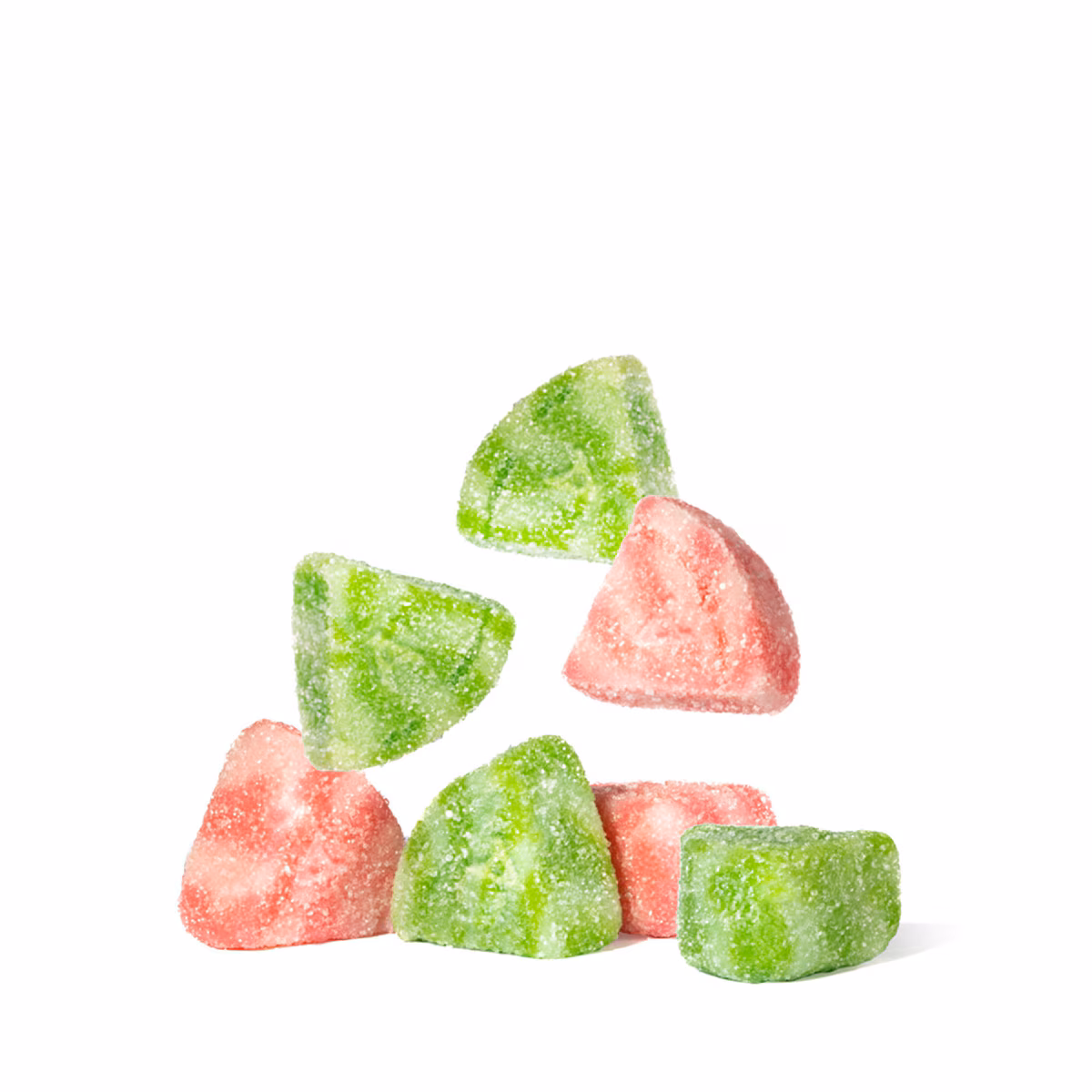 Picture of Gummi Watermelon Slices green and red